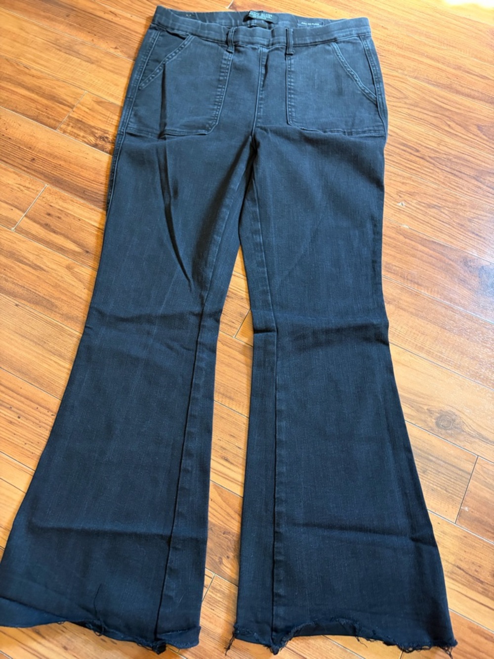 Judy blue black Jean pull on flares